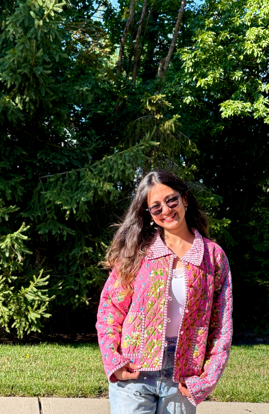 The Rosé Bloom Jacket