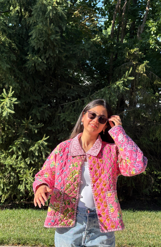 The Rosé Bloom Jacket