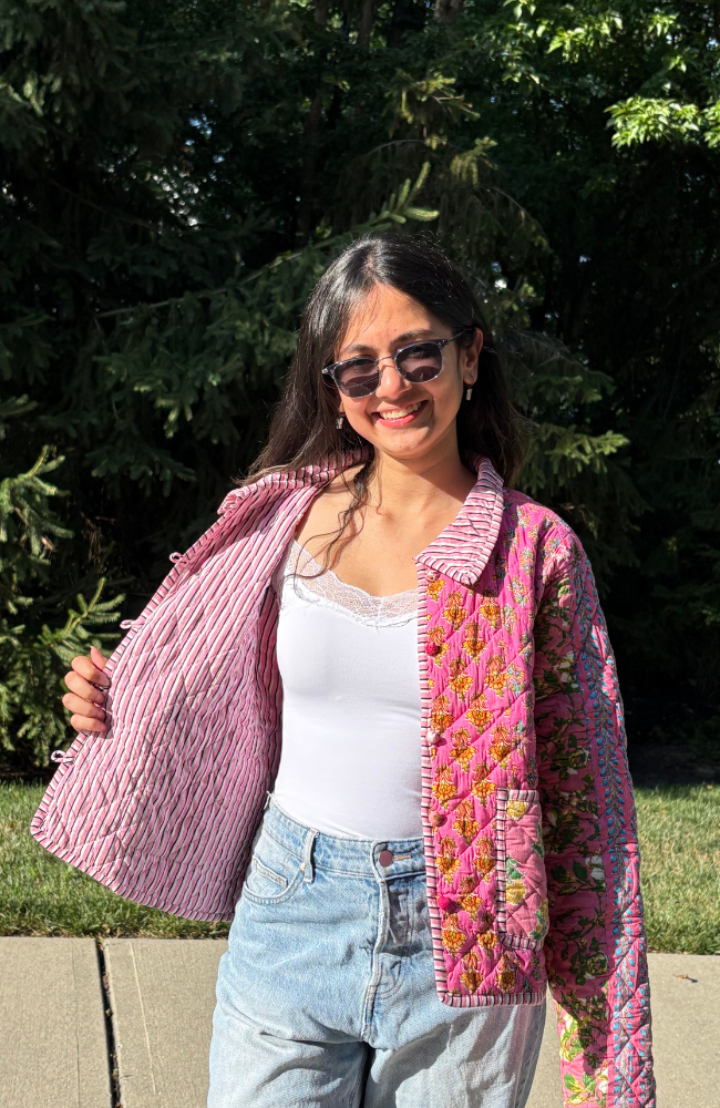 The Rosé Bloom Jacket