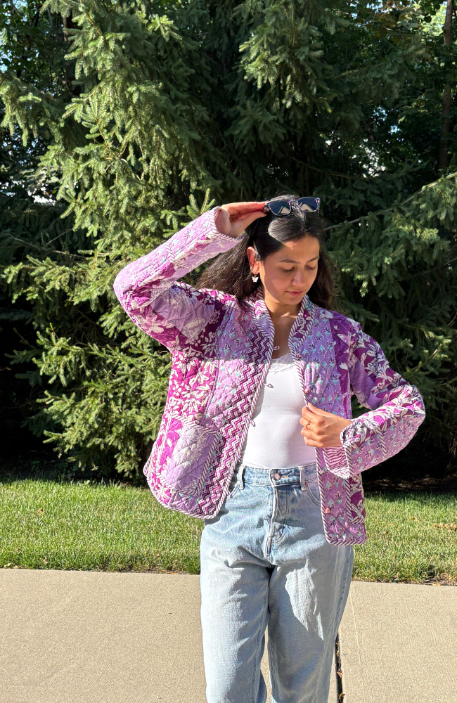The Lilac Trail Jacket