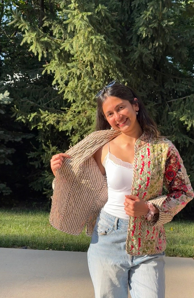 Woven Wildflower Jacket