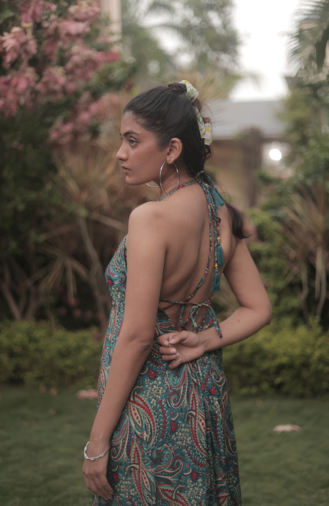 SAGE BLOOM DRESS