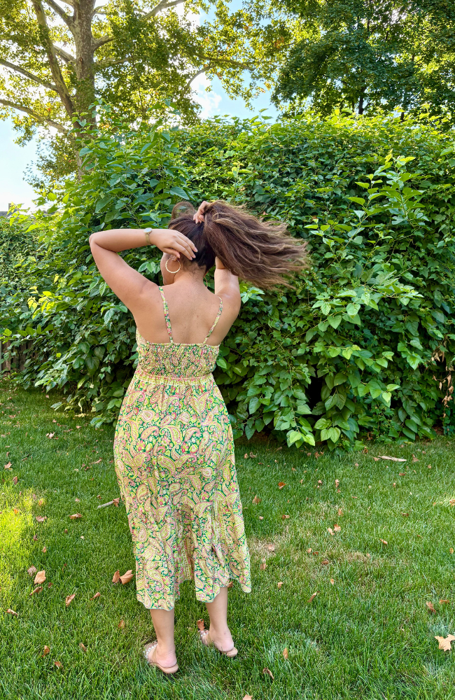 FAUNA MIDI DRESS