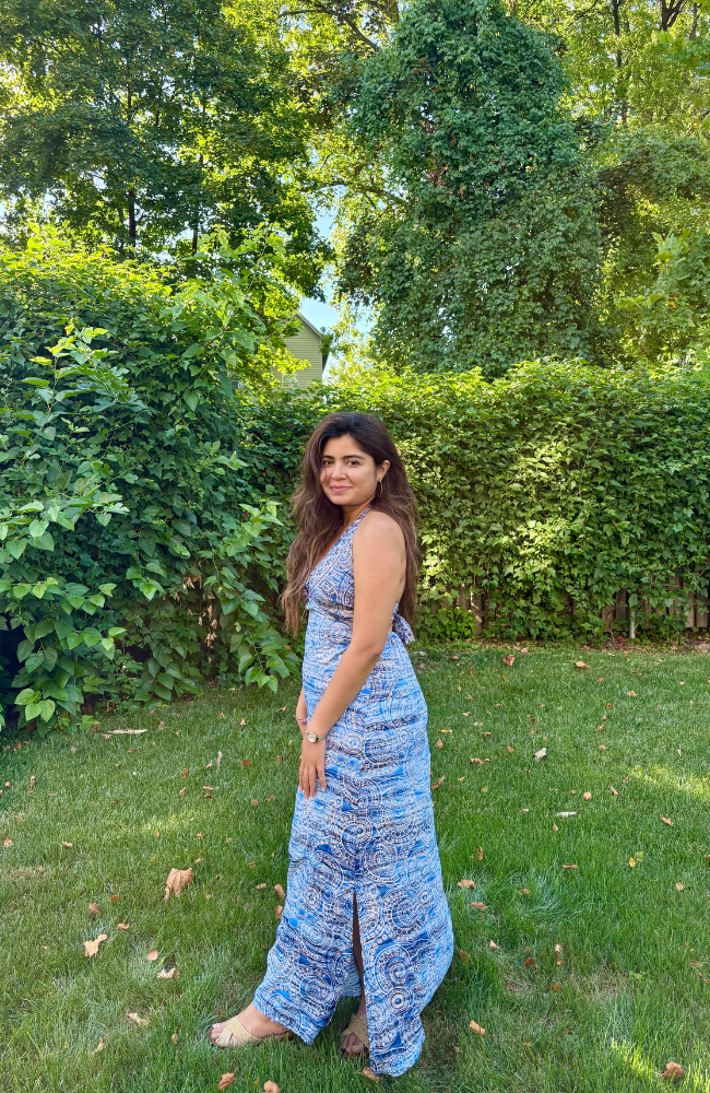OCEAN BLUE RING DRESS