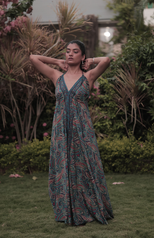 SAGE BLOOM DRESS