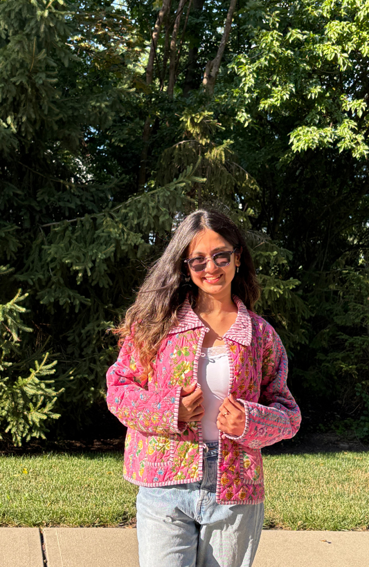 The Rosé Bloom Jacket