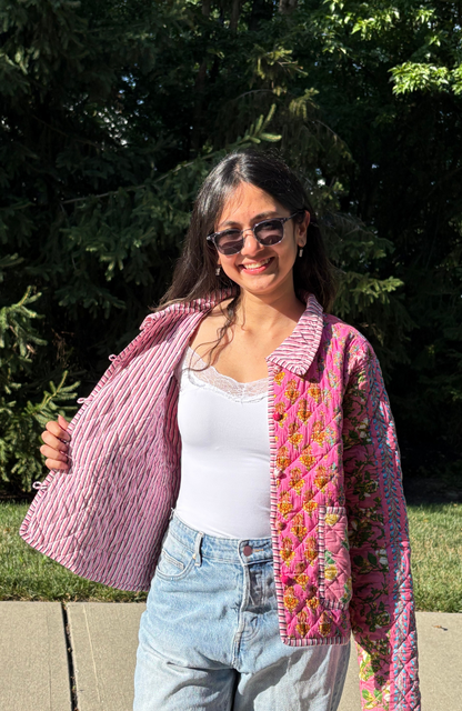 The Rosé Bloom Jacket