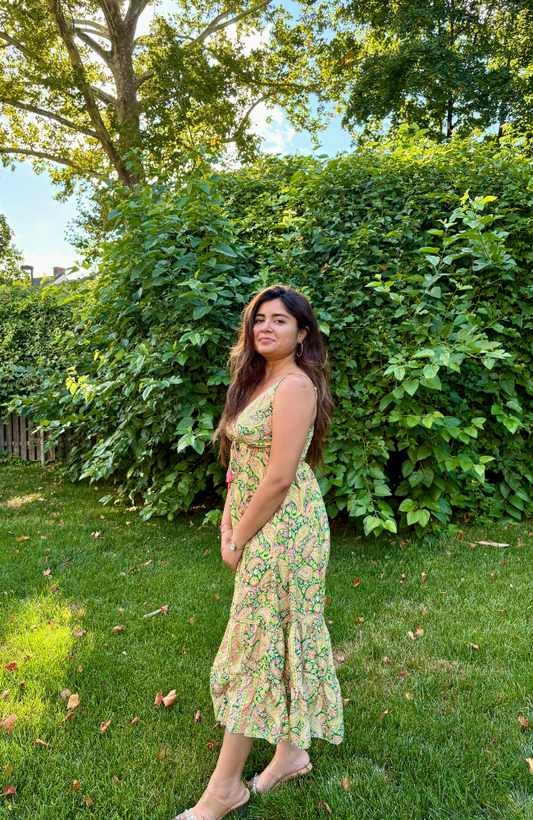 FAUNA MIDI DRESS