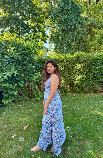 OCEAN BLUE RING DRESS